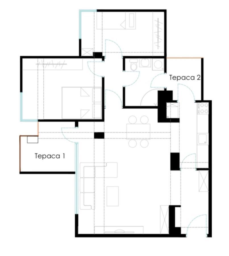 - Serenity Apartment - Скоп'є Екстер'єр фото